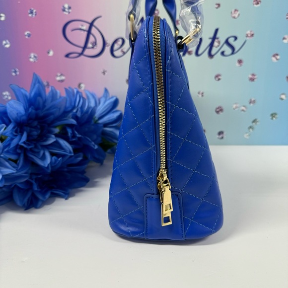 💙SALE QUILTED DOME SATCHEL WITH STRAP - Picture 6 of 11